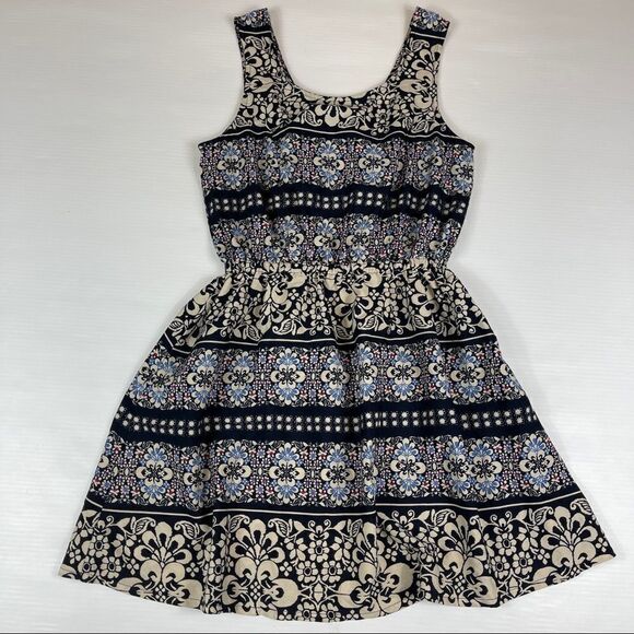 Atmosphere Dress Fit and Flare Elastic Waist Women's Size UK 10 Boho Pullover - Picture 8 of 8